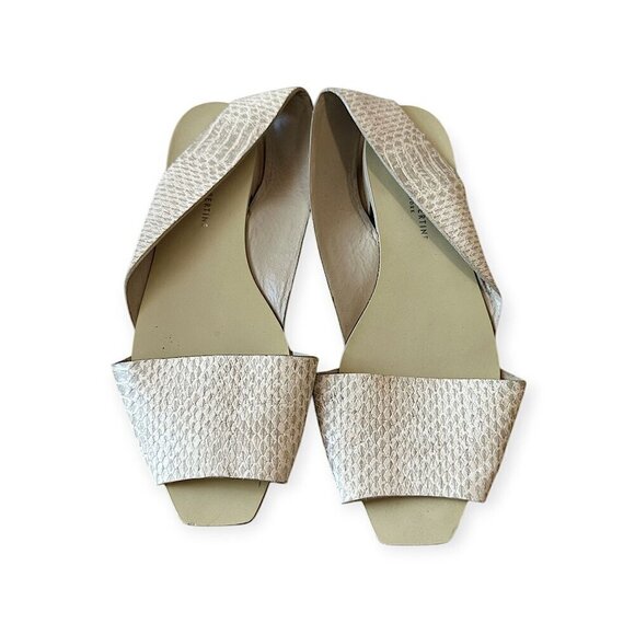 Saint & Libertine Taylor flat sandal, Neutral, Size 9M - Picture 2 of 9